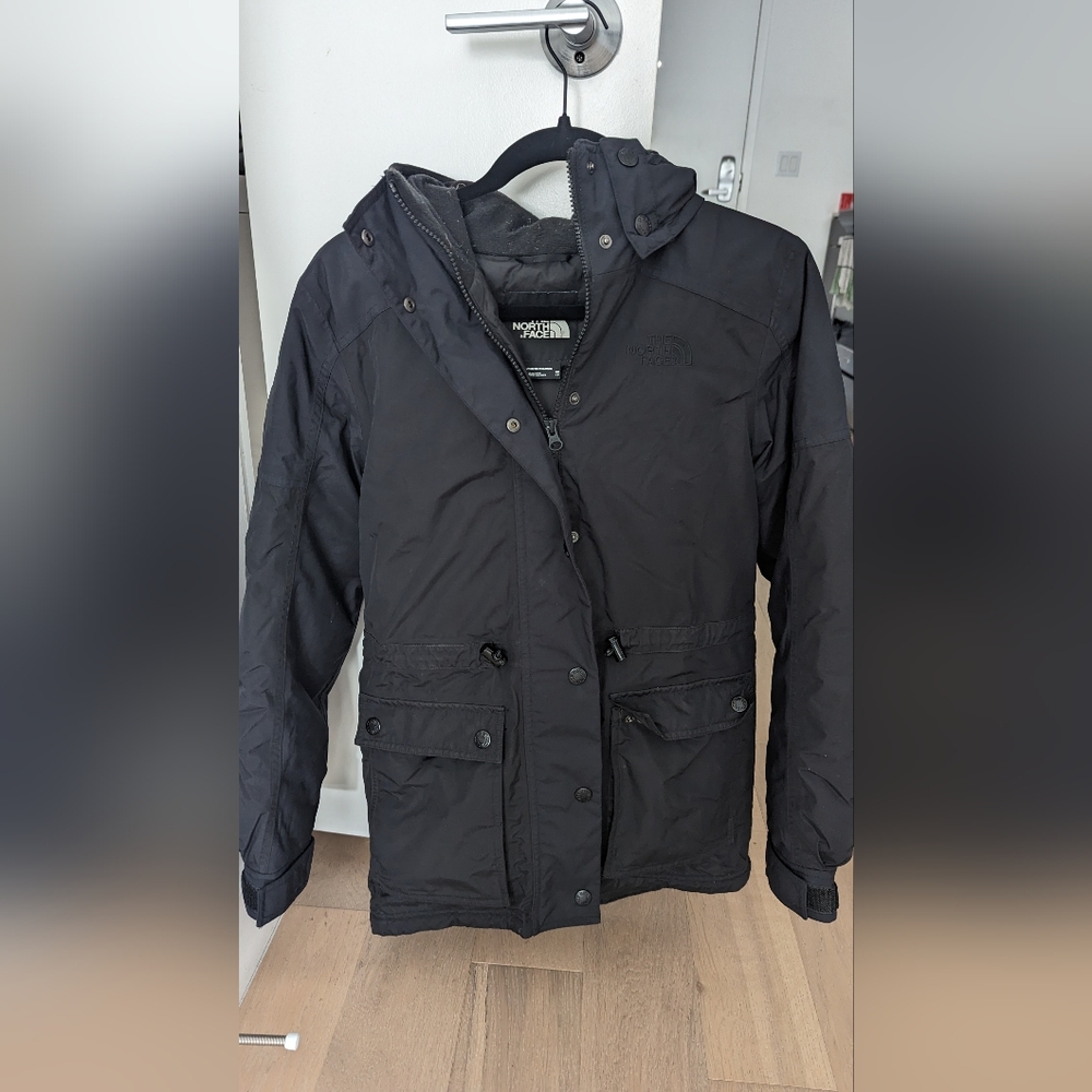 Black North Face Coat